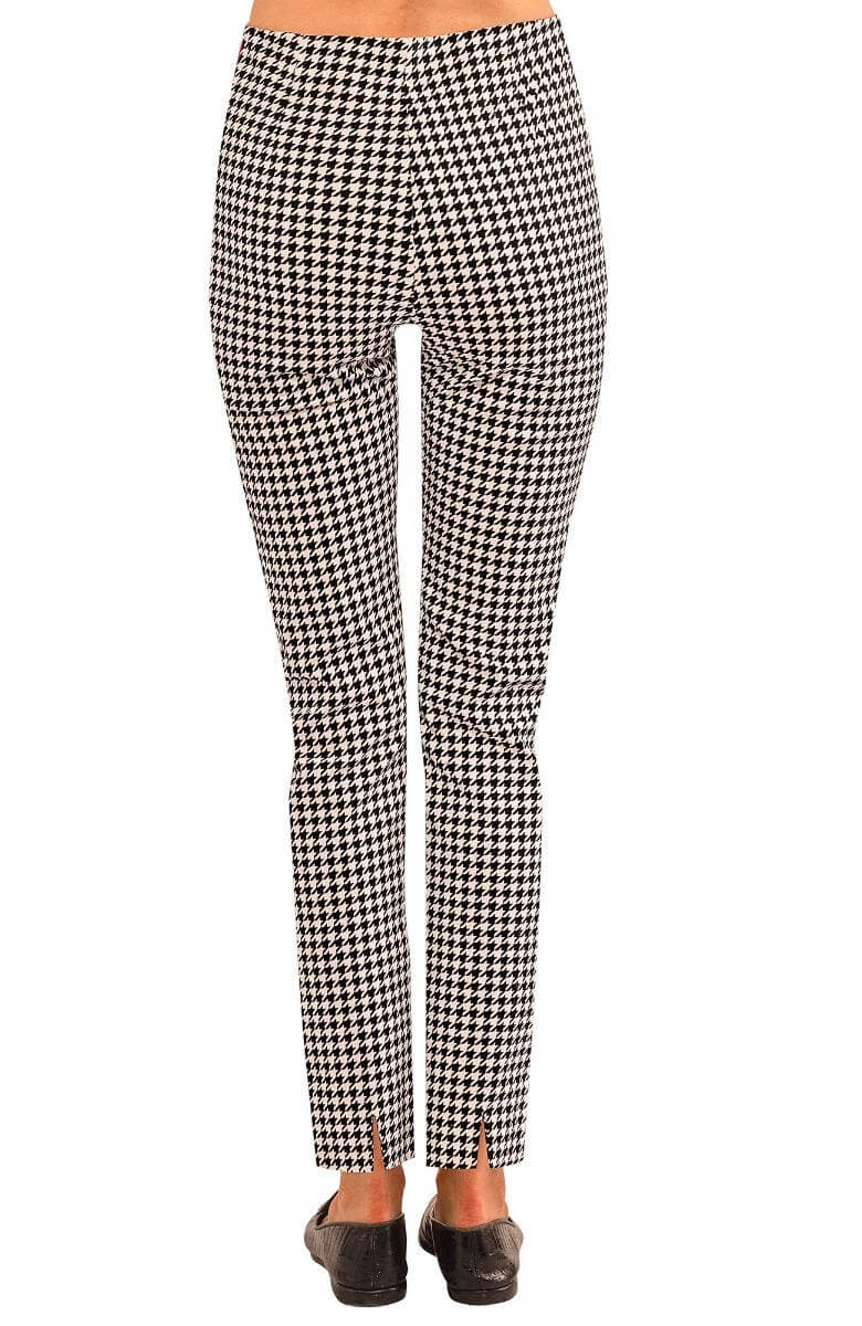GripeLess Pull On Pant - Houndstooth
