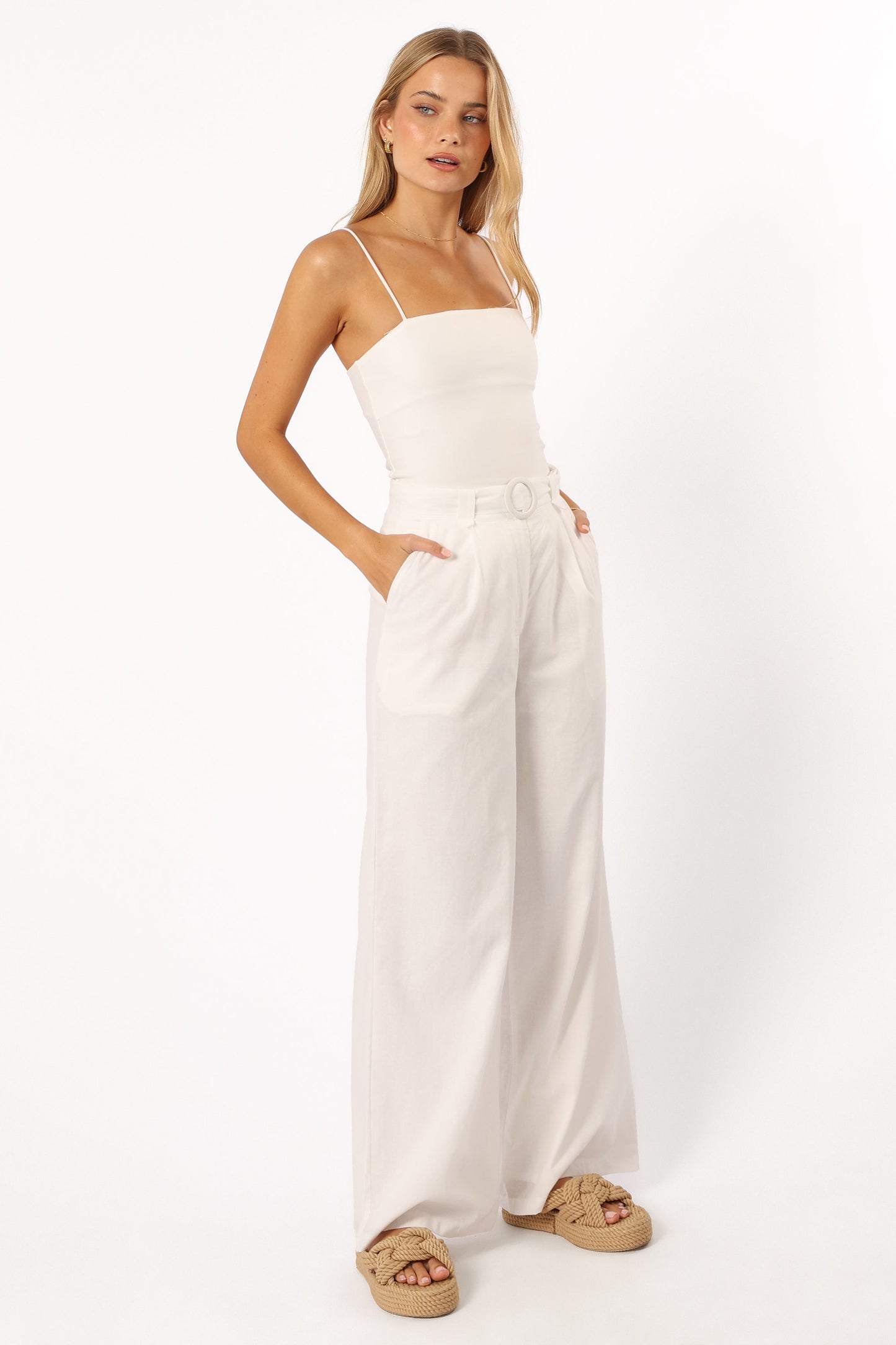 Mylia Pant - White