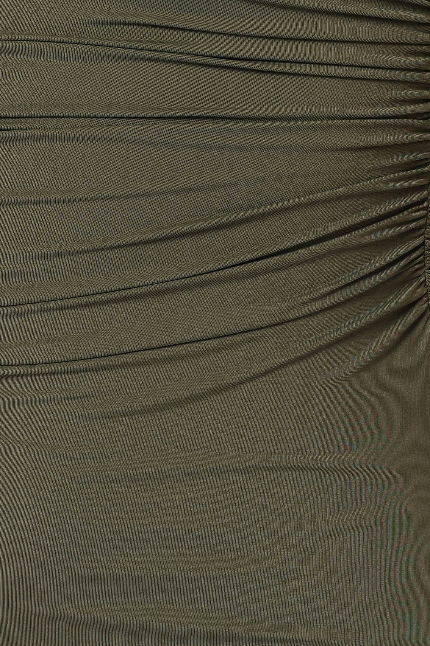 Brixley Strapless Maxi Dress - Khaki