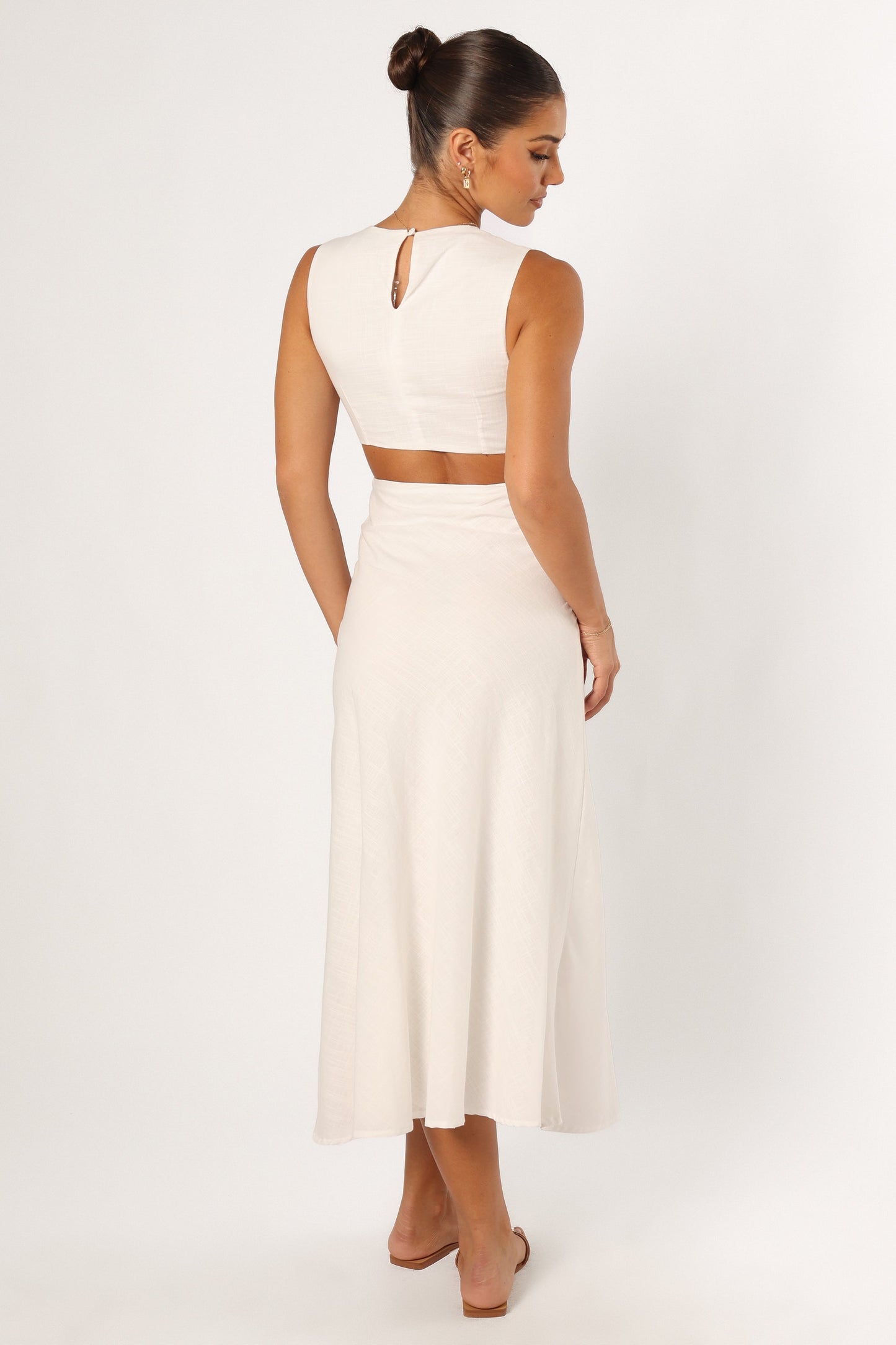 Sola Midi Dress - White