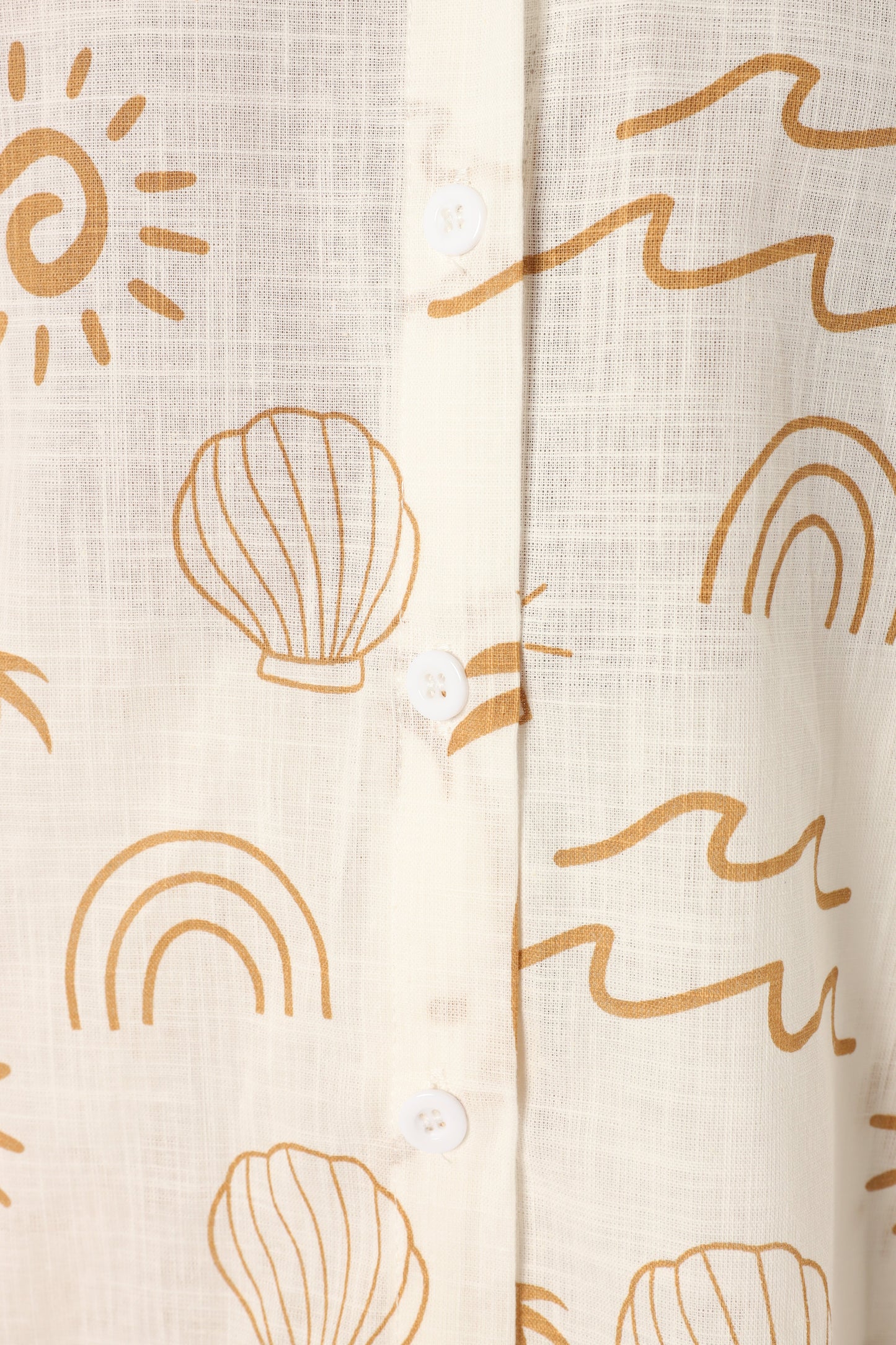 Tally Short Set - White Beige