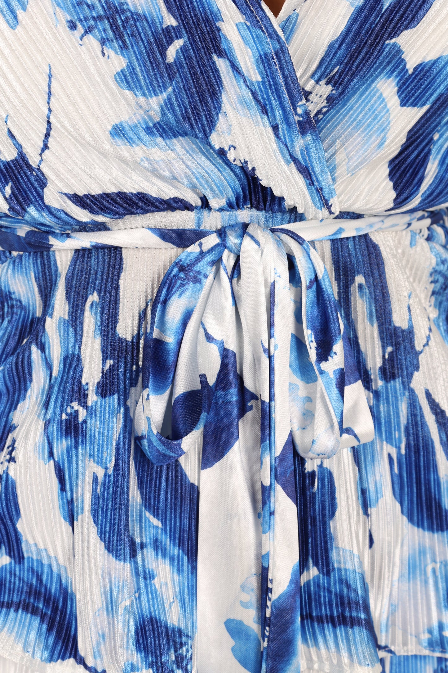 Minelli Pleat Top - Blue