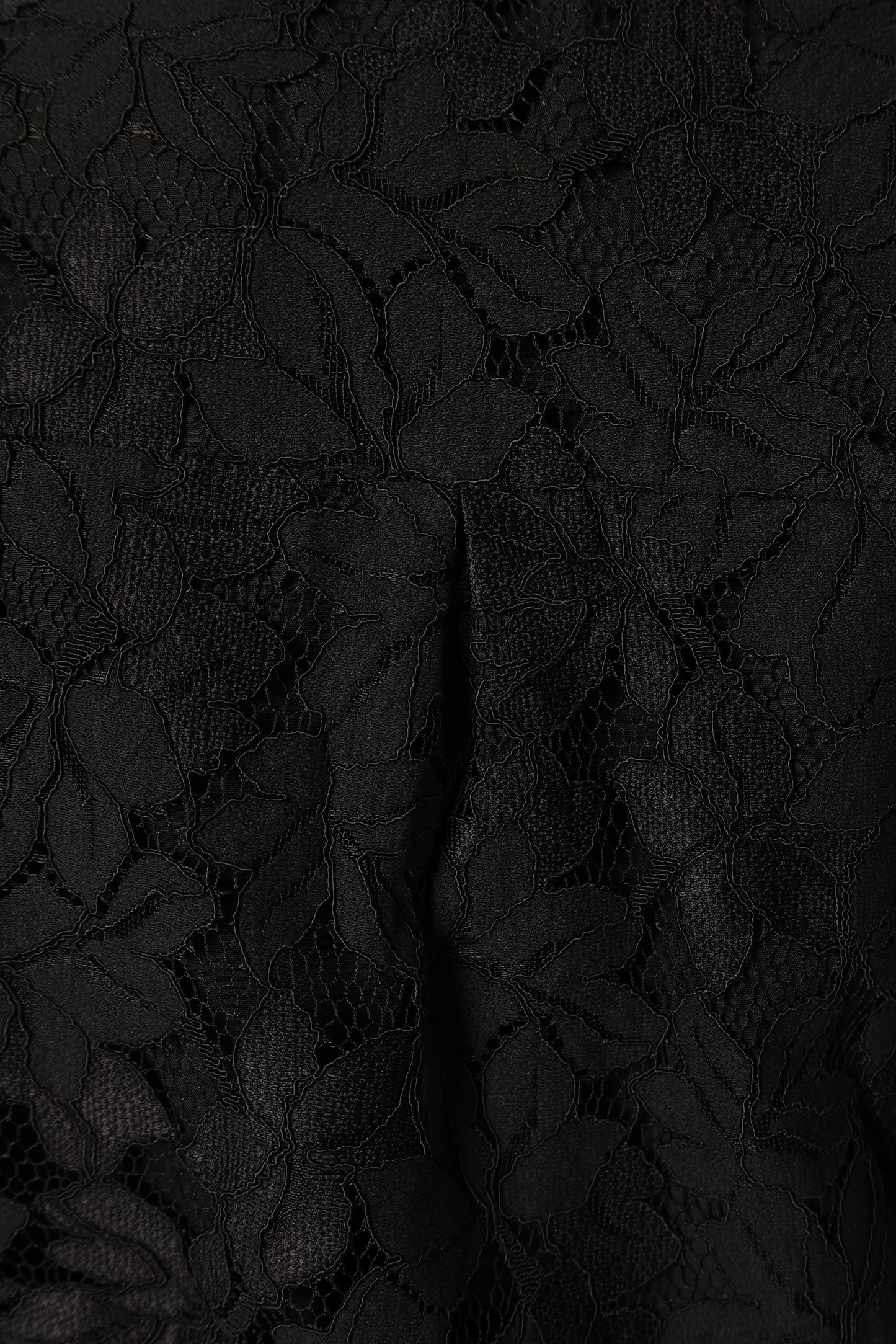Tadeo Lace Shirt - Black