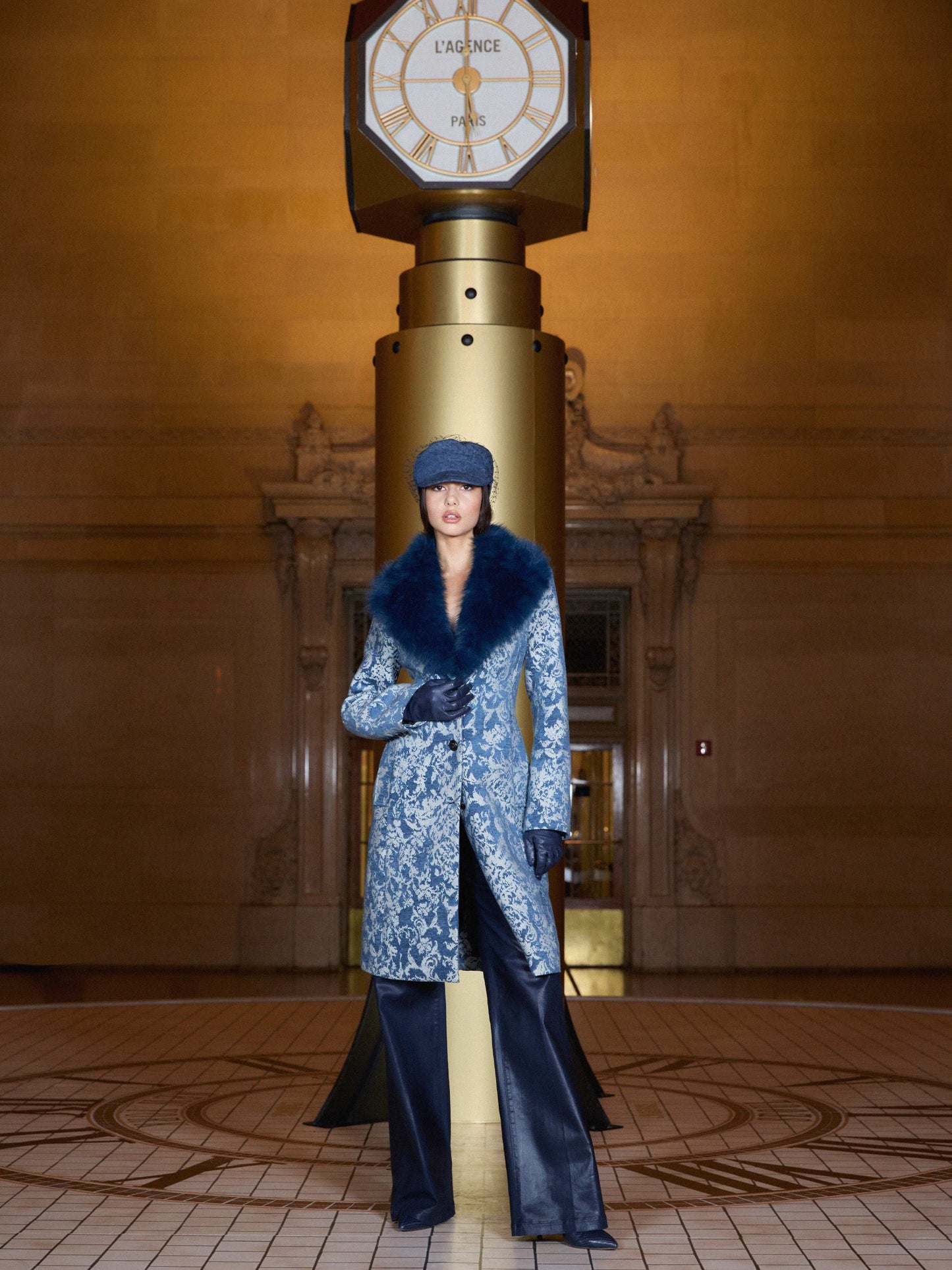 Laney Jacquard Coat