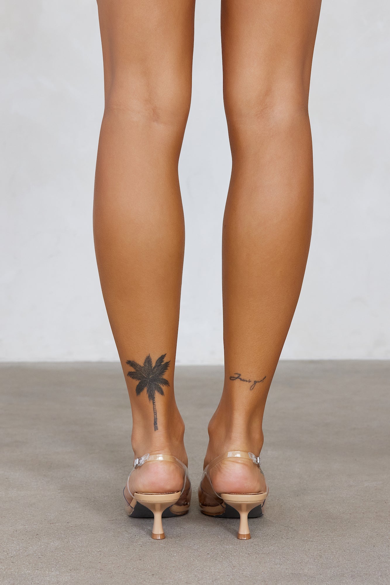 Lorah Sling Back Heels Clear