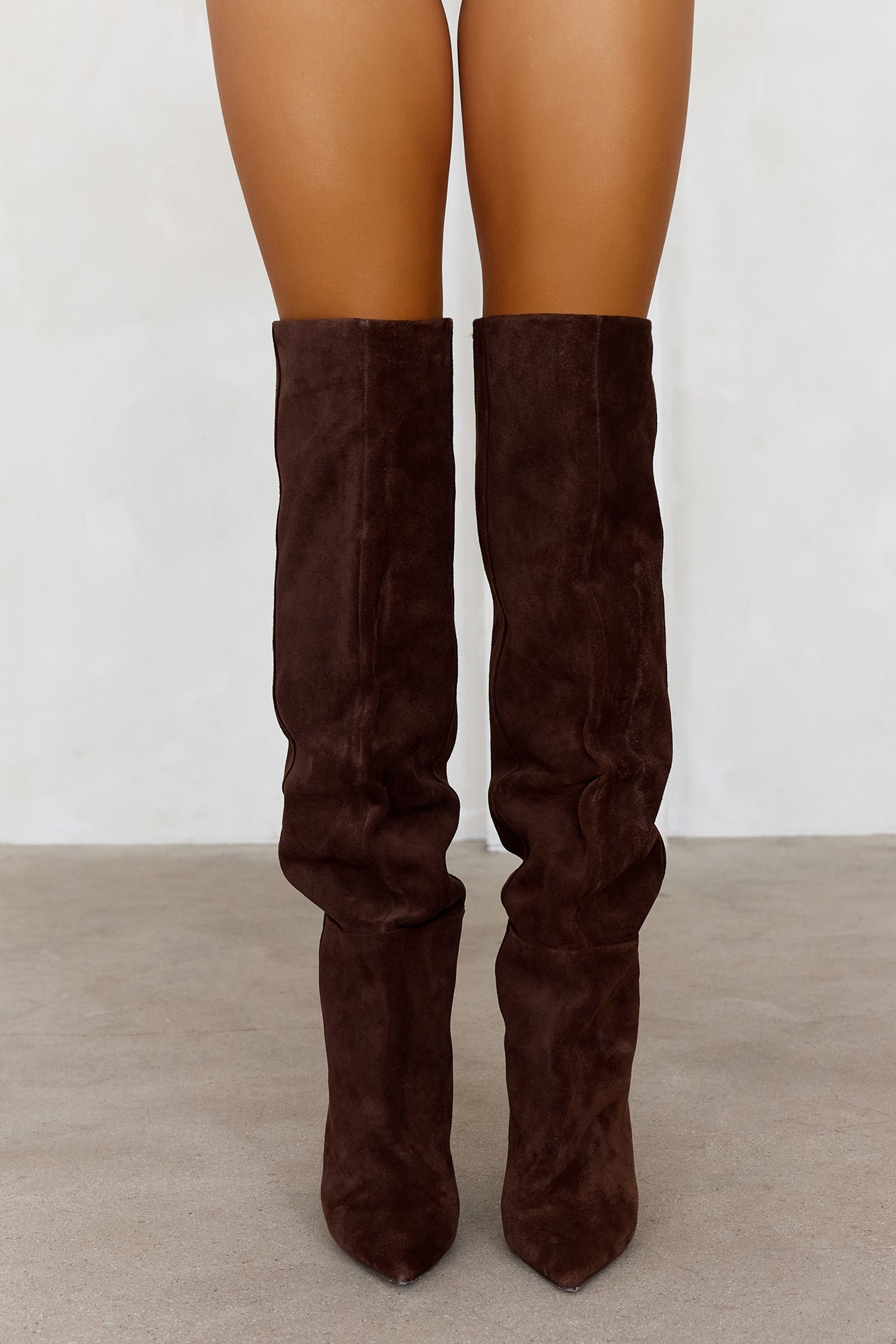 Bellamie Boots Brown Suede