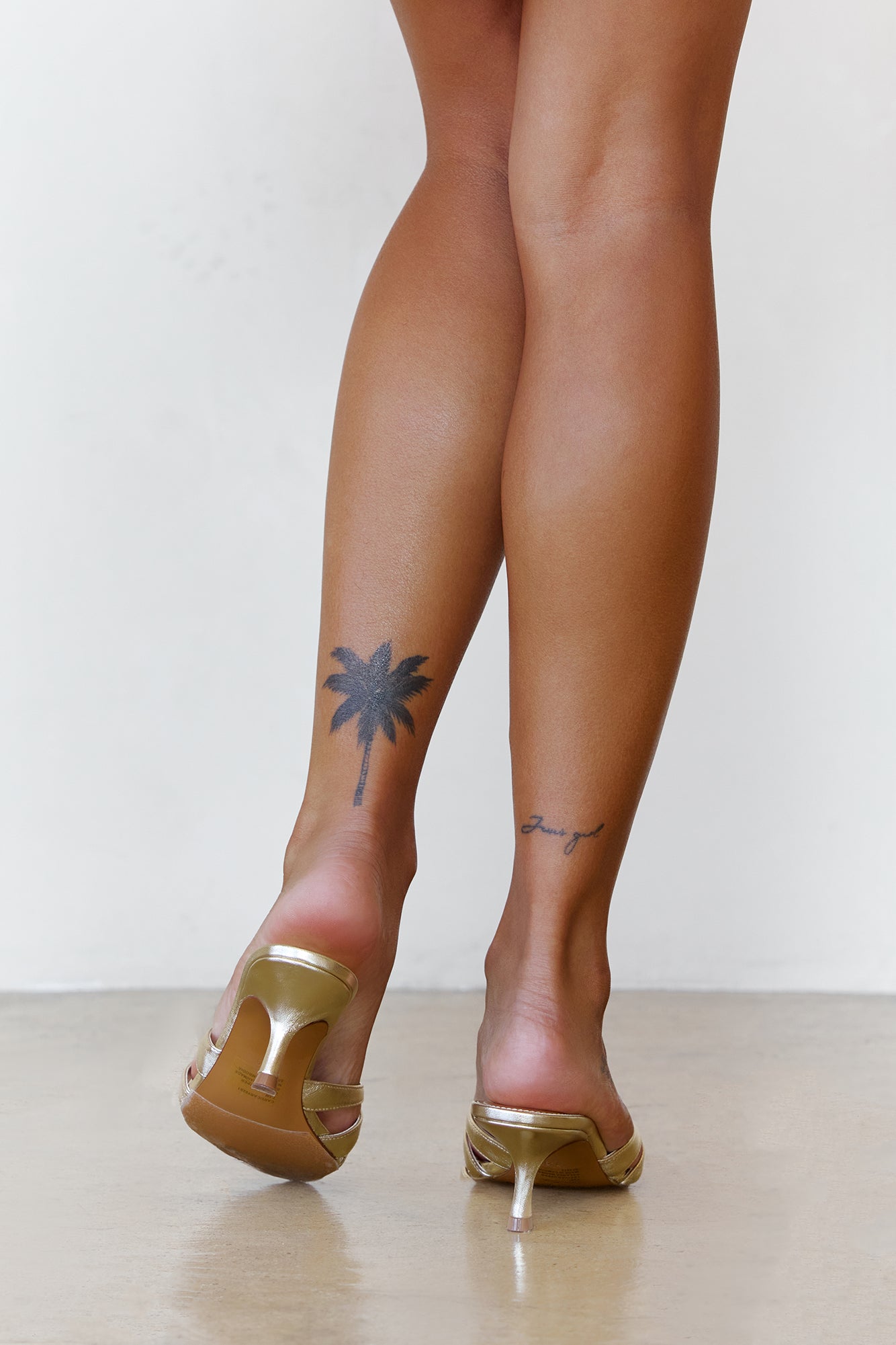 Cary Heels Gold