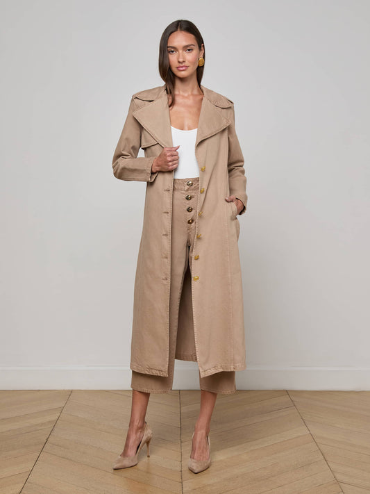 Zavia Jean Trench Coat