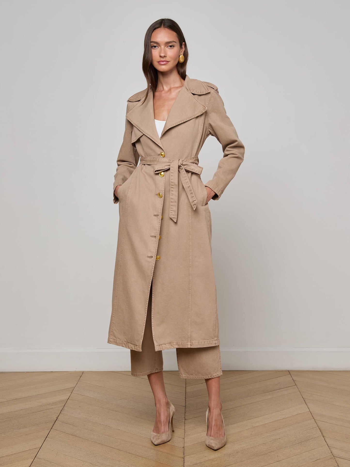 Zavia Jean Trench Coat