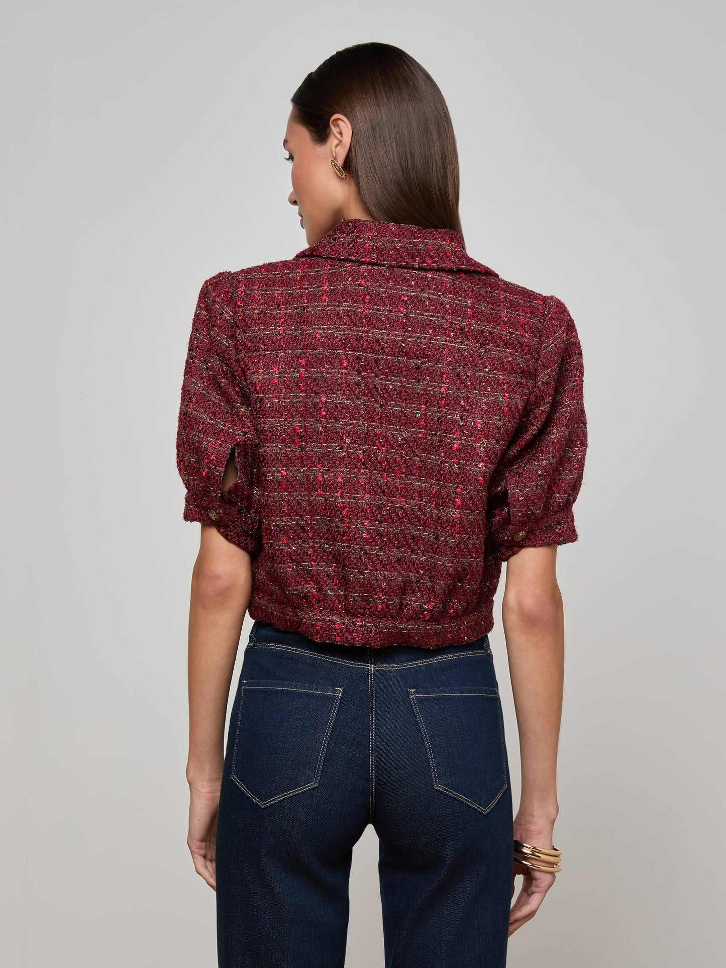 Cove Cropped Tweed Jacket