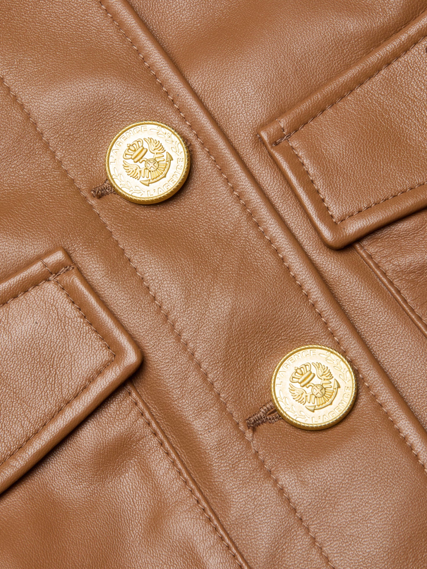 Kumi Cropped Leather Jacket