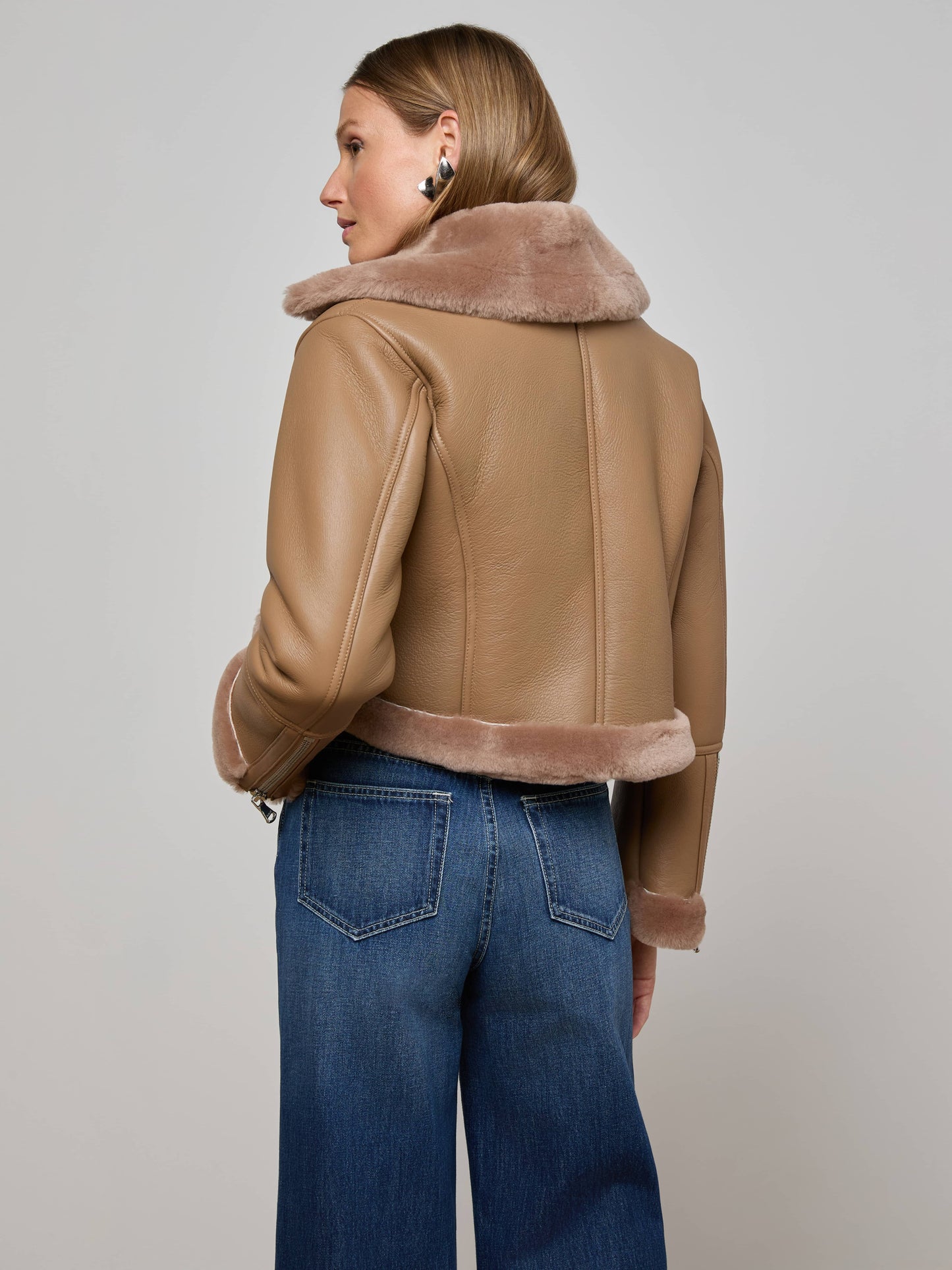 Pike Shearling Leather Jacket