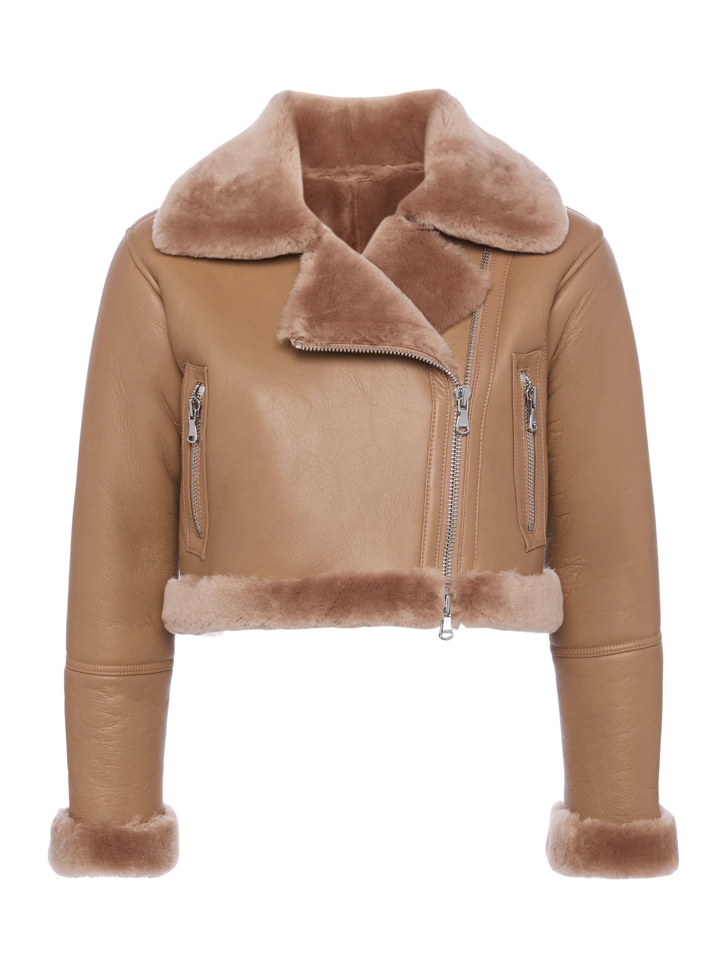 Pike Shearling Leather Jacket