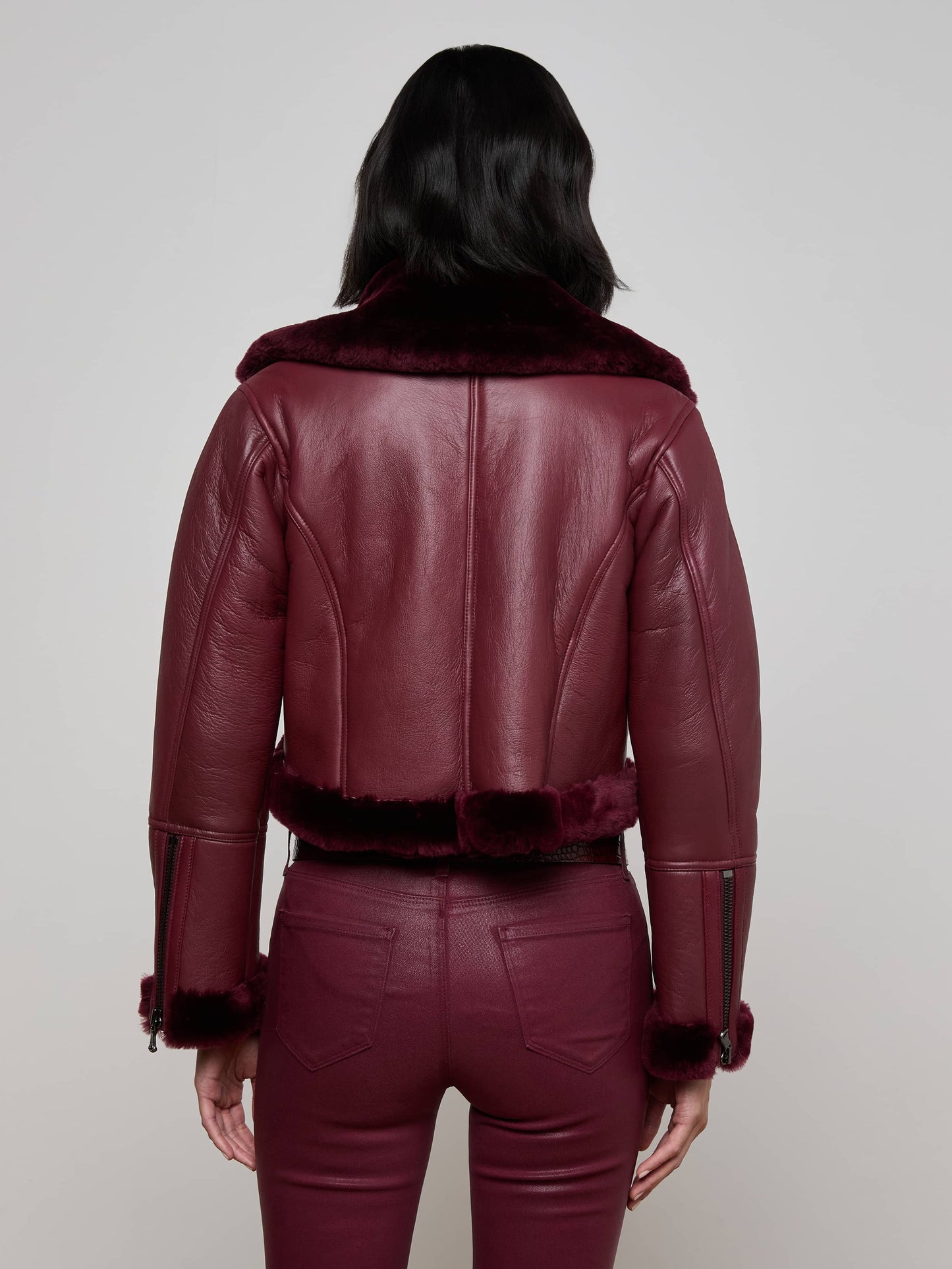Pike Shearling Leather Jacket