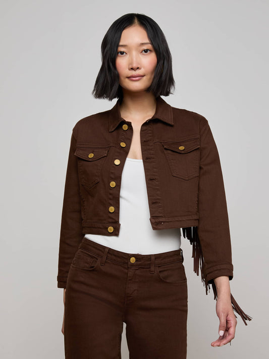 Koda Fringe Jean Jacket