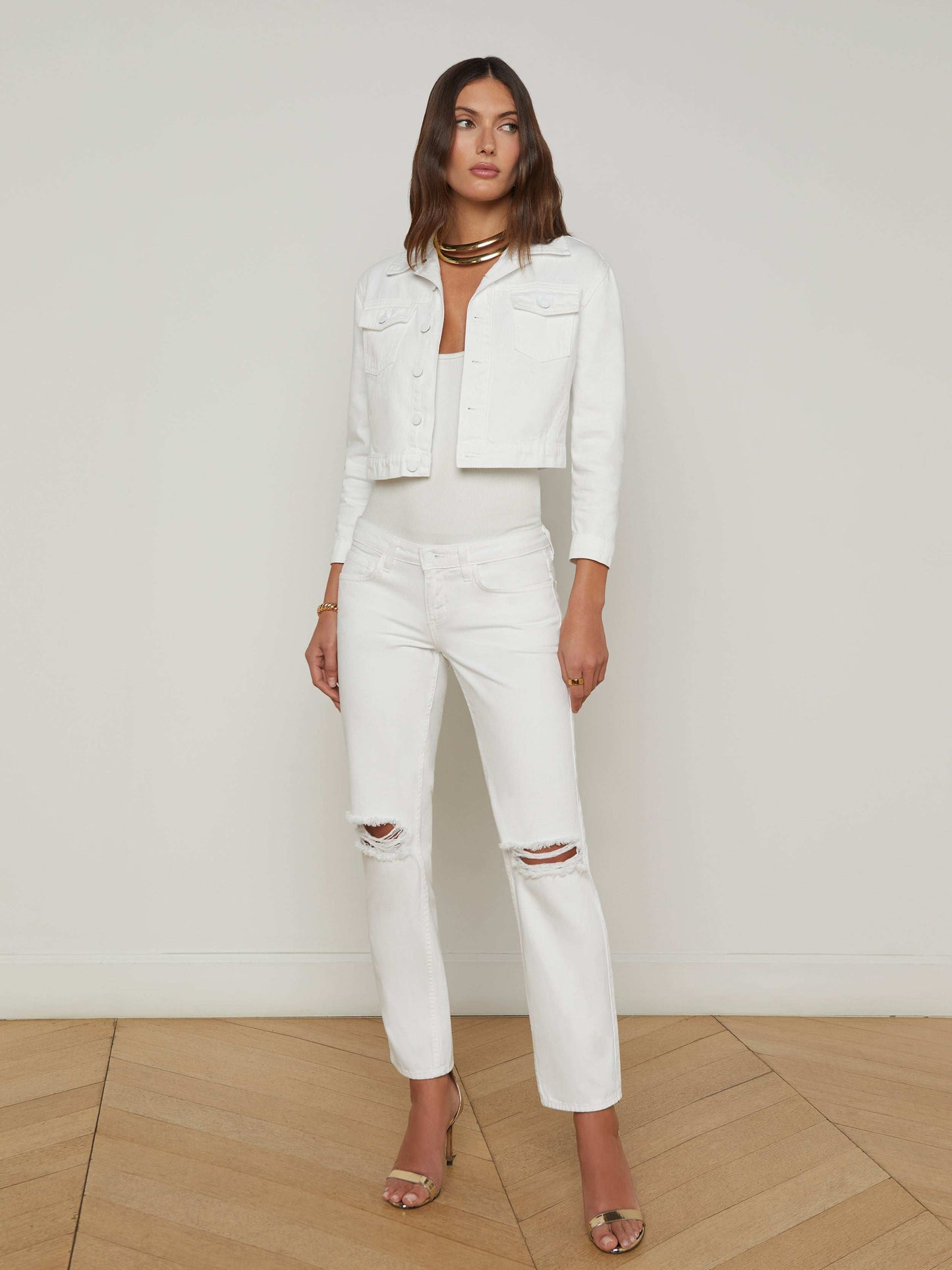 Koda Cropped Jean Jacket