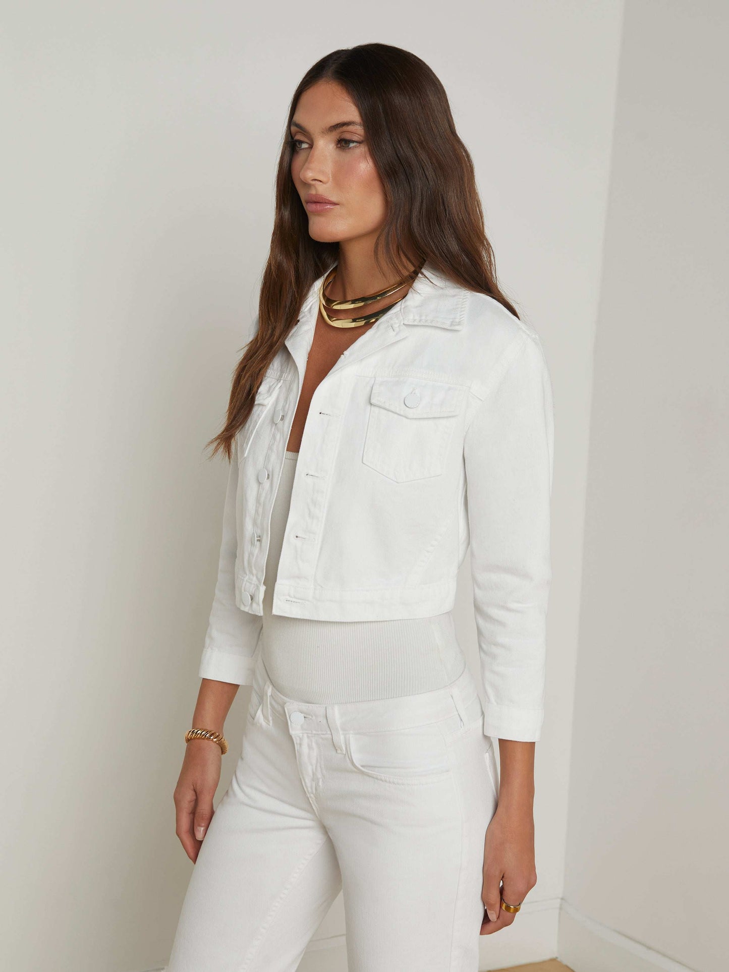 Koda Cropped Jean Jacket