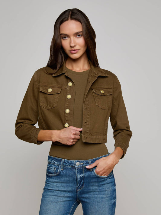 Koda Cropped Jean Jacket