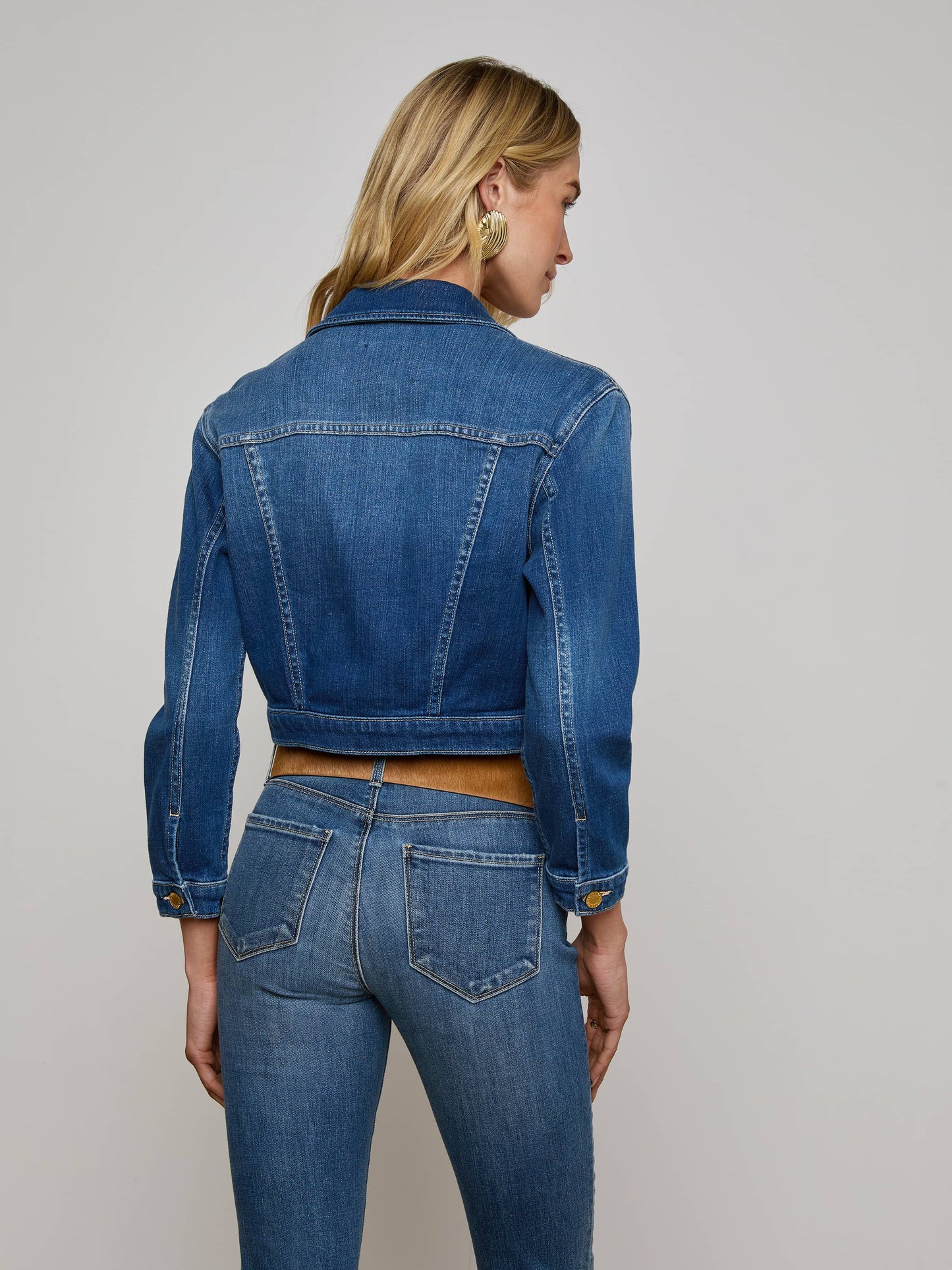 Koda Cropped Jean Jacket