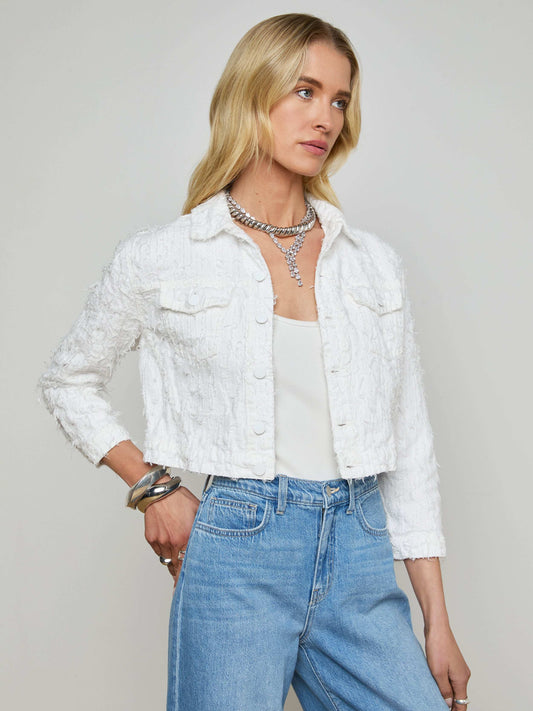 Koda Cropped Jean Jacket