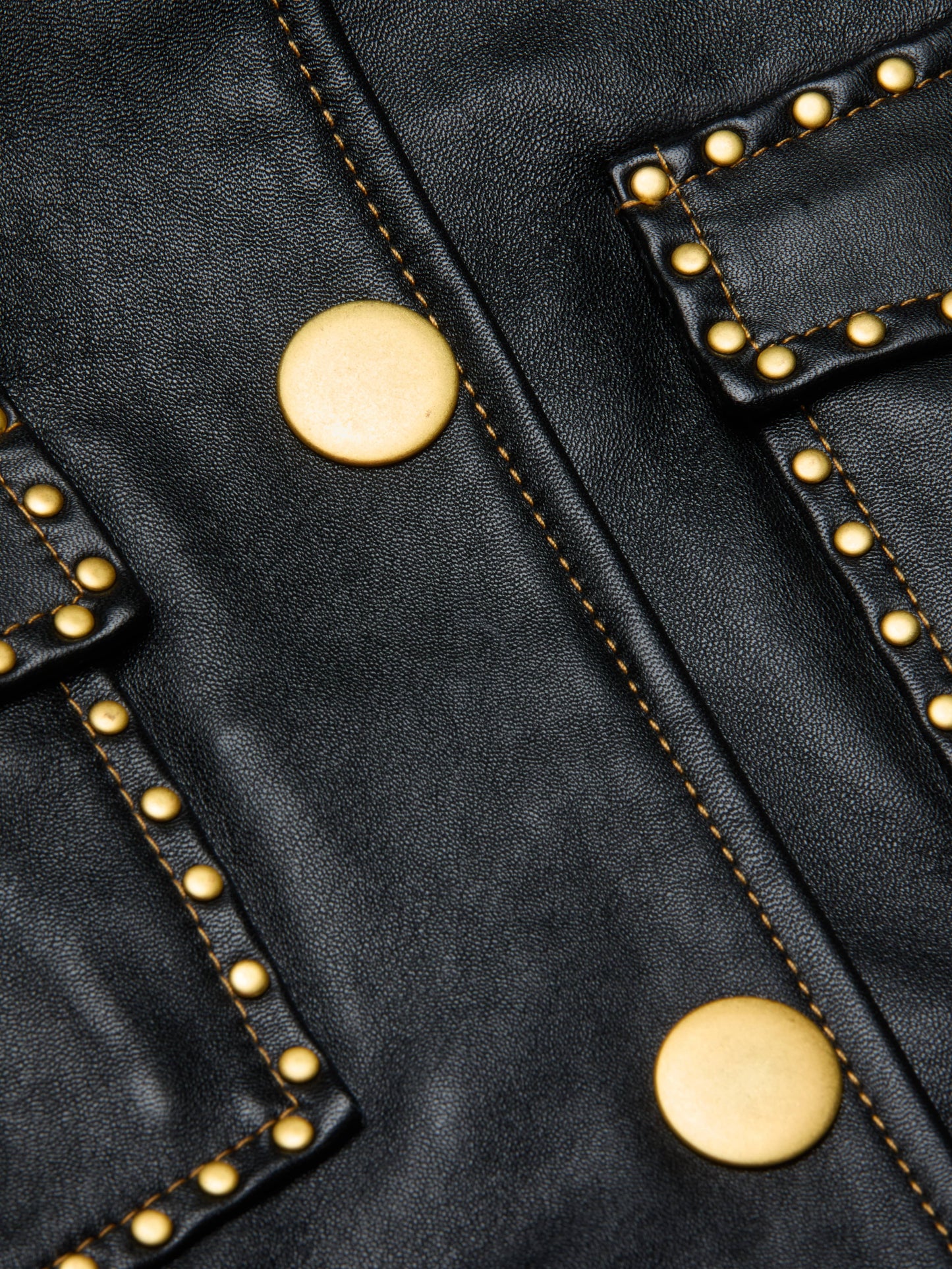 Winsome Studded Leather Jacket