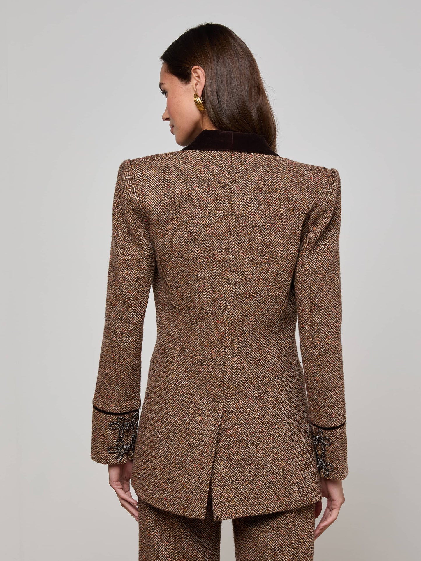 Gable Herringbone Blazer