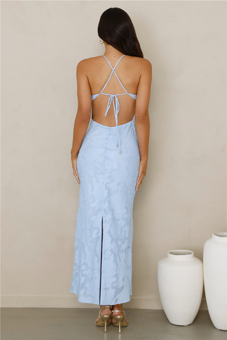 Perfectly Yours Maxi Dress Blue