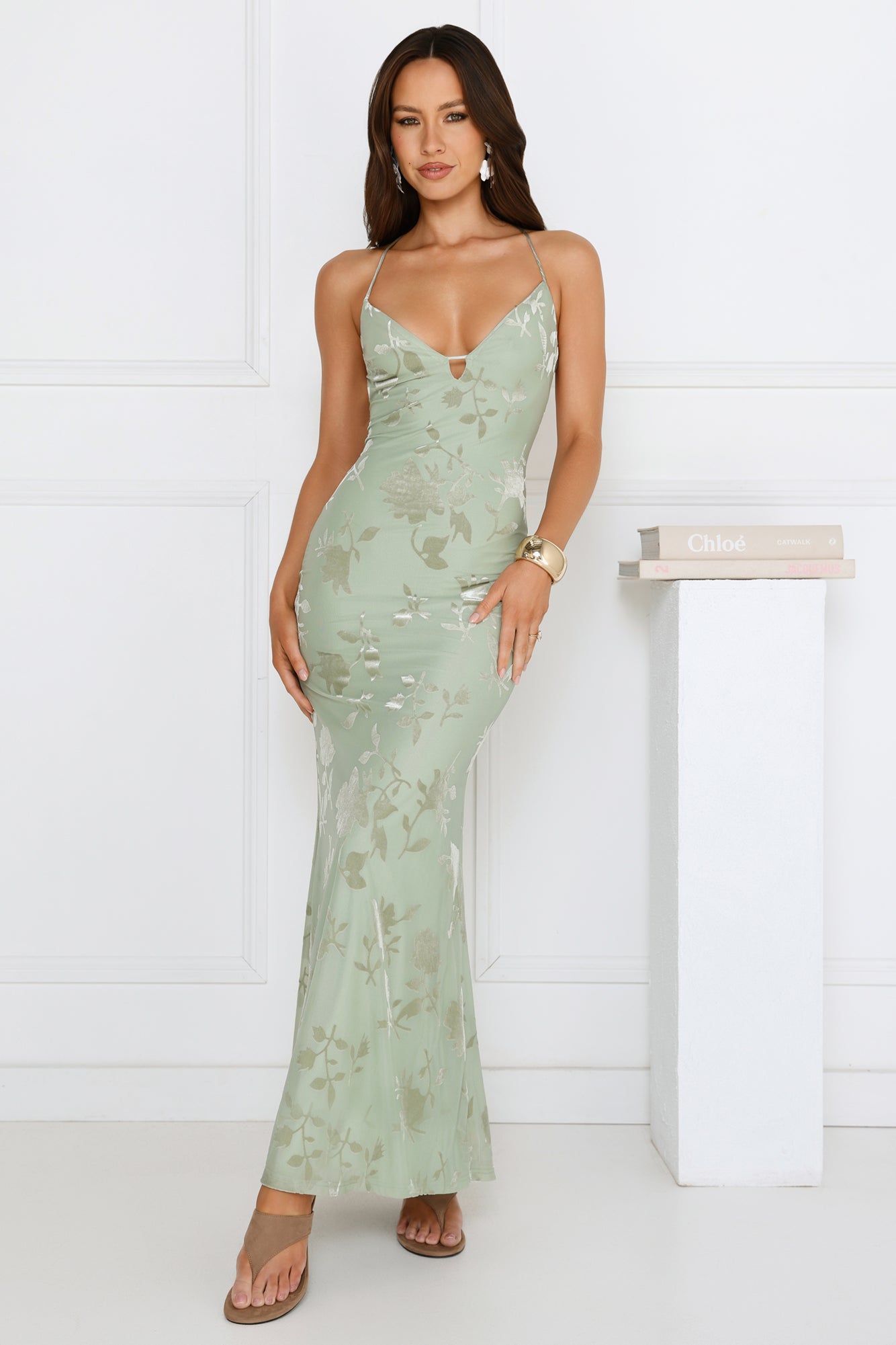 Seychelles Secrets Maxi Dress Sage