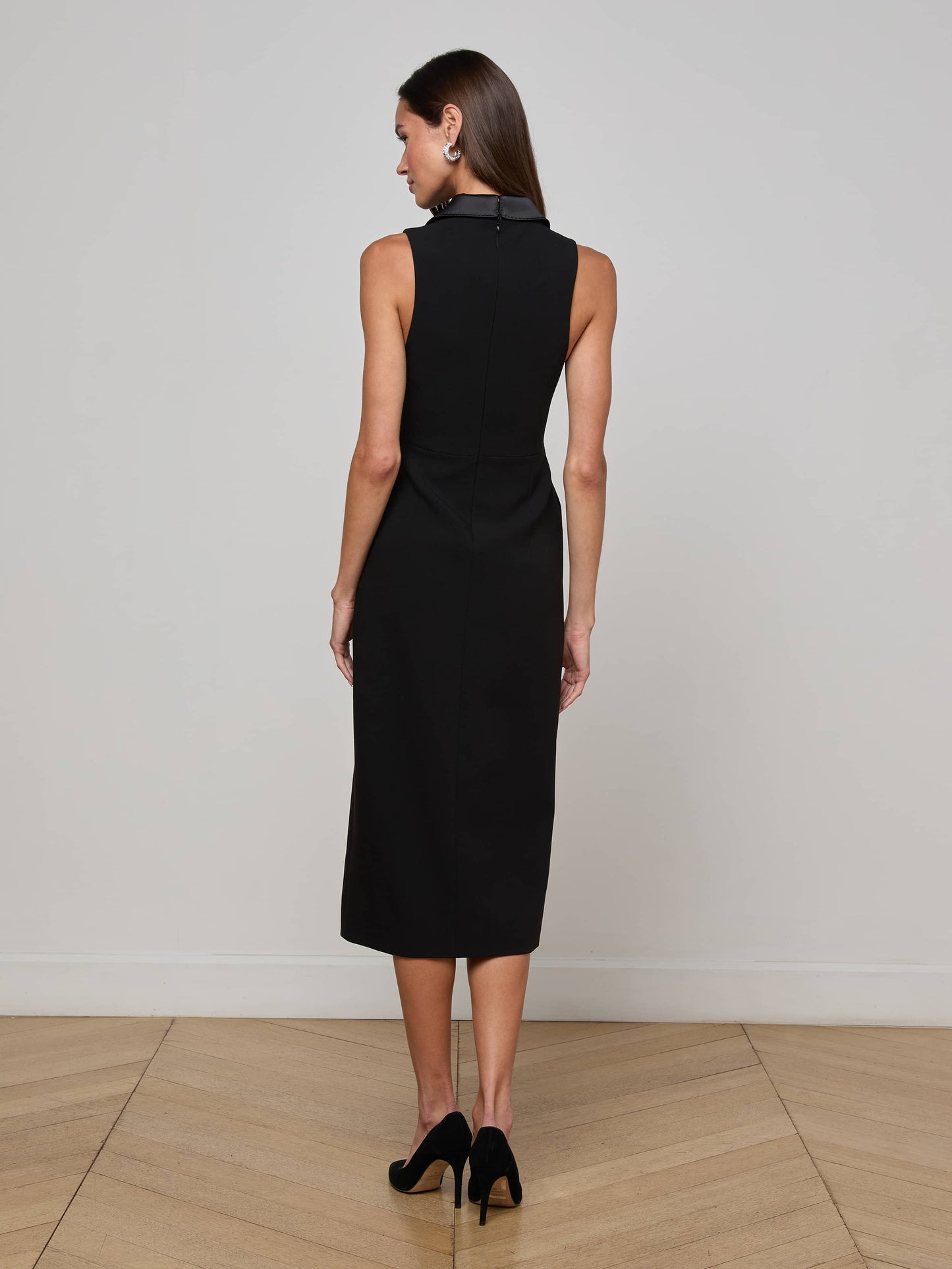 Catherine Tuxedo Midi Dress