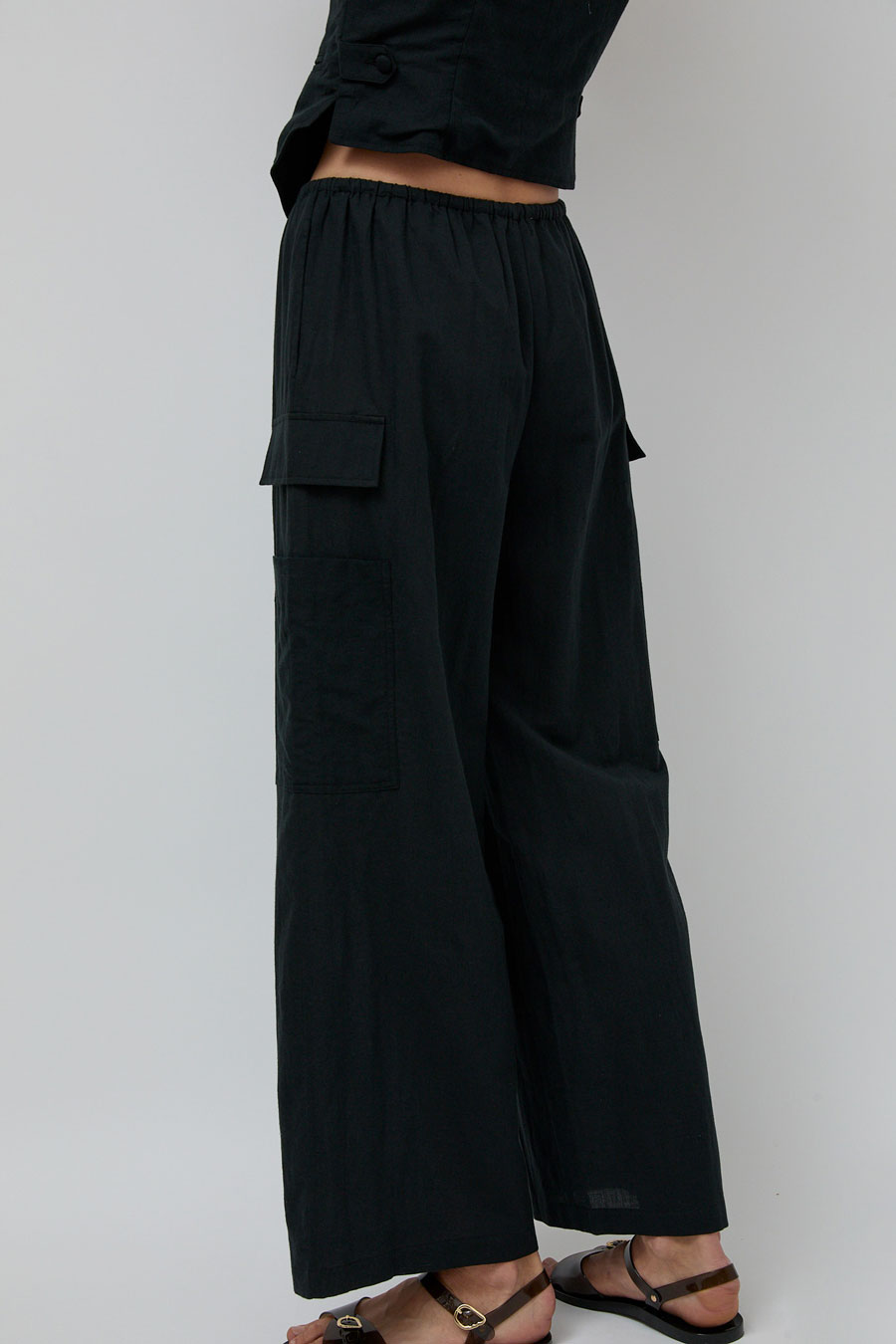 Ciao Lucia Marceau Pant in Black