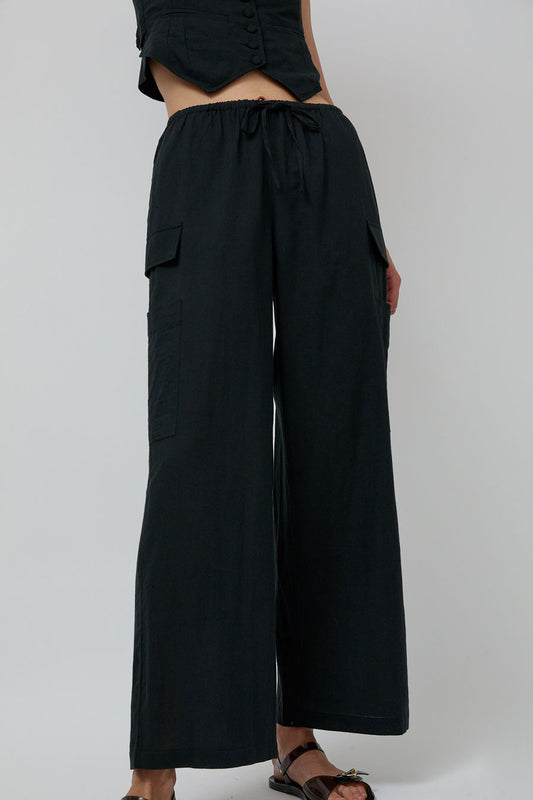 Ciao Lucia Marceau Pant in Black