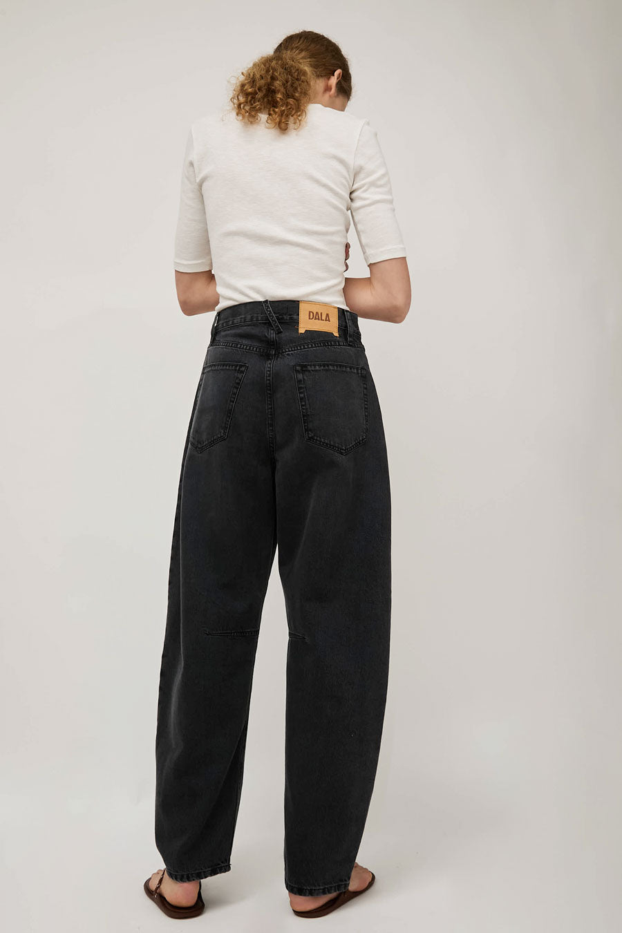Dala Lido Flat Seam Jean in Hurricane