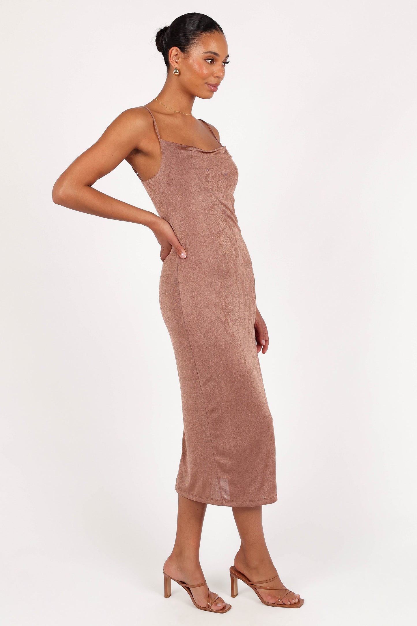 Diani Dress - Banksia Brown