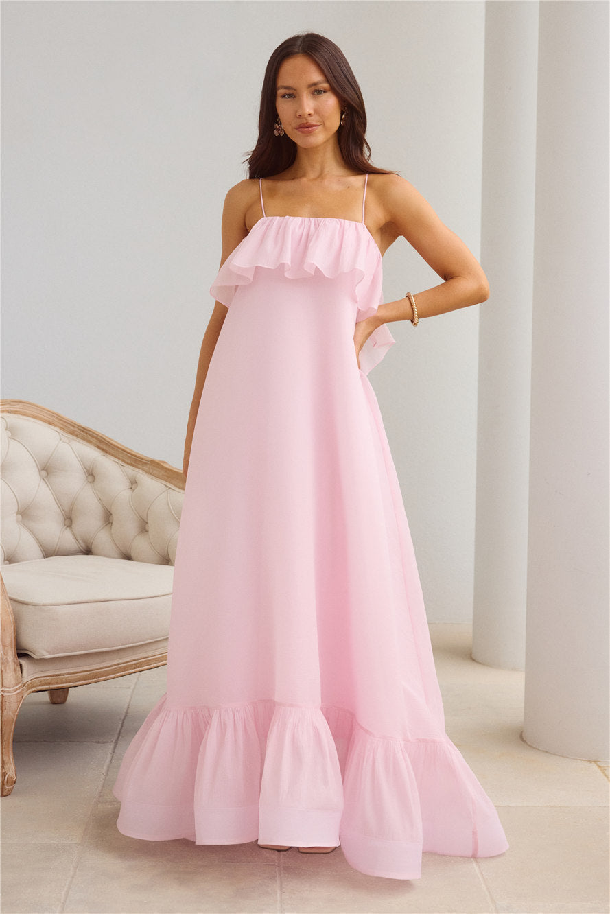 Flourishing Fantasy Maxi Dress Lilac