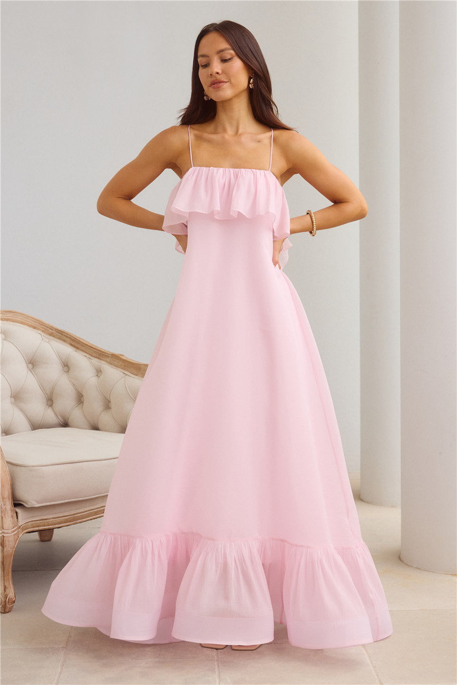 Flourishing Fantasy Maxi Dress Lilac