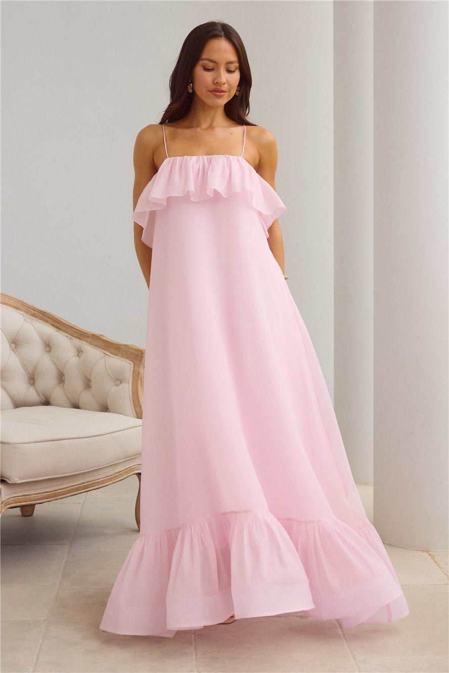 Flourishing Fantasy Maxi Dress Lilac