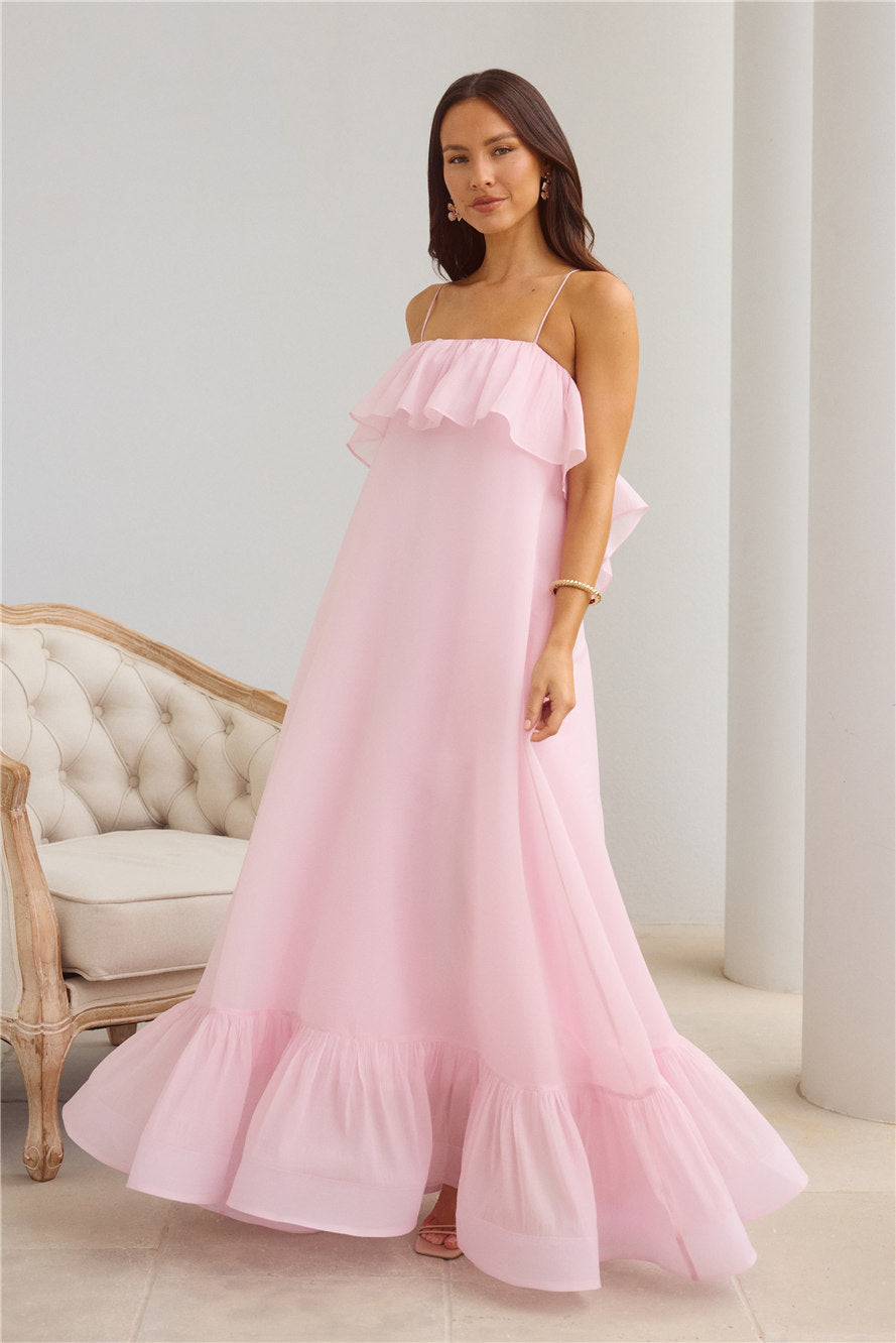 Flourishing Fantasy Maxi Dress Lilac