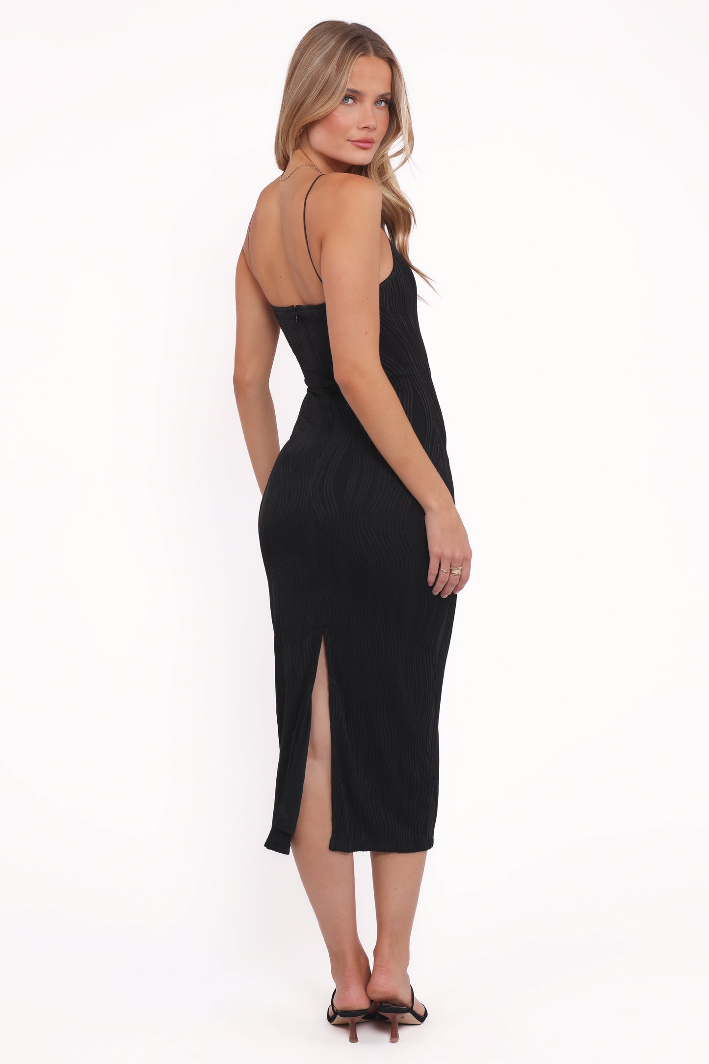 Moira Midi Dress - Black