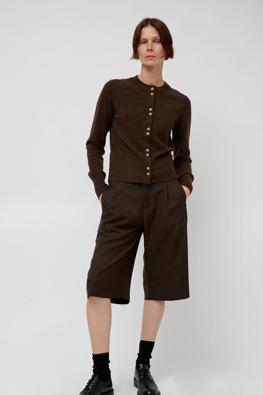 No.6 Becca Short in Espresso