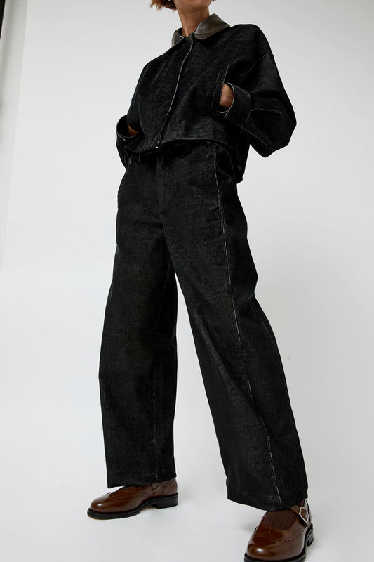 No.6 Justin Pant in Black