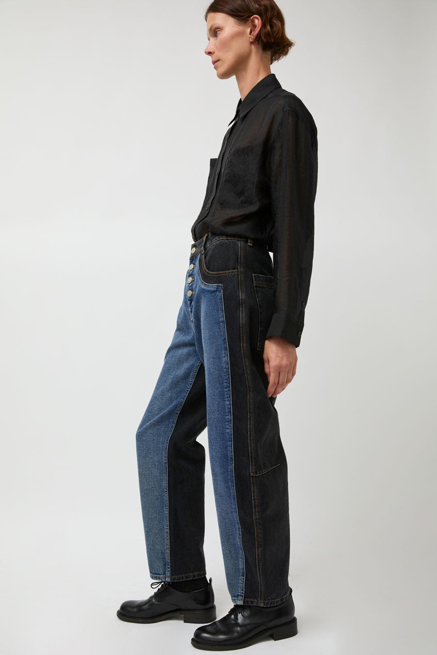 No.6 Mason Jean in Black and Blue