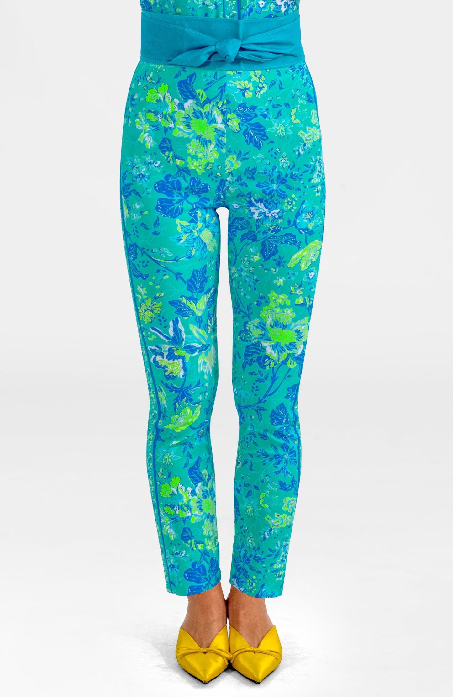 Gripeless Pull On Pants - English Garden
