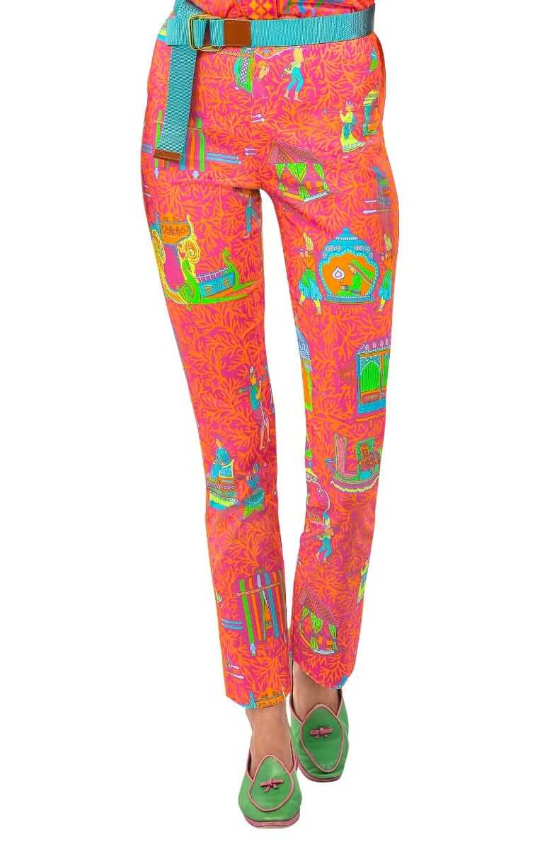 GripeLess Pull On Pant - Palanquin Party