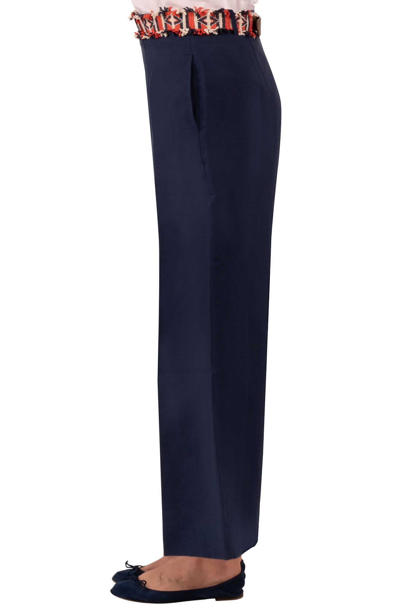 Bacall Linen Trousers - La Di Da