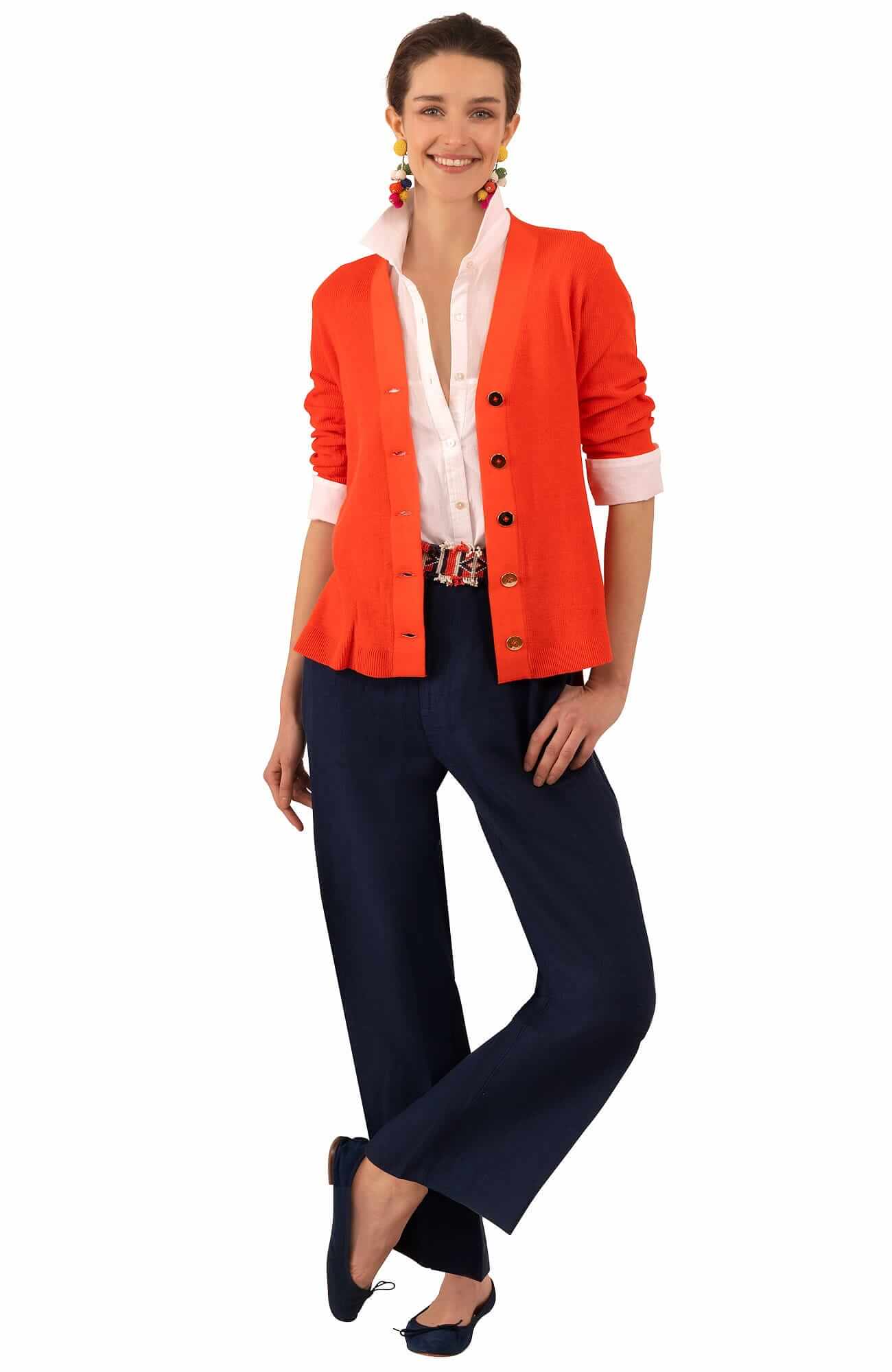 Bacall Linen Trousers - La Di Da