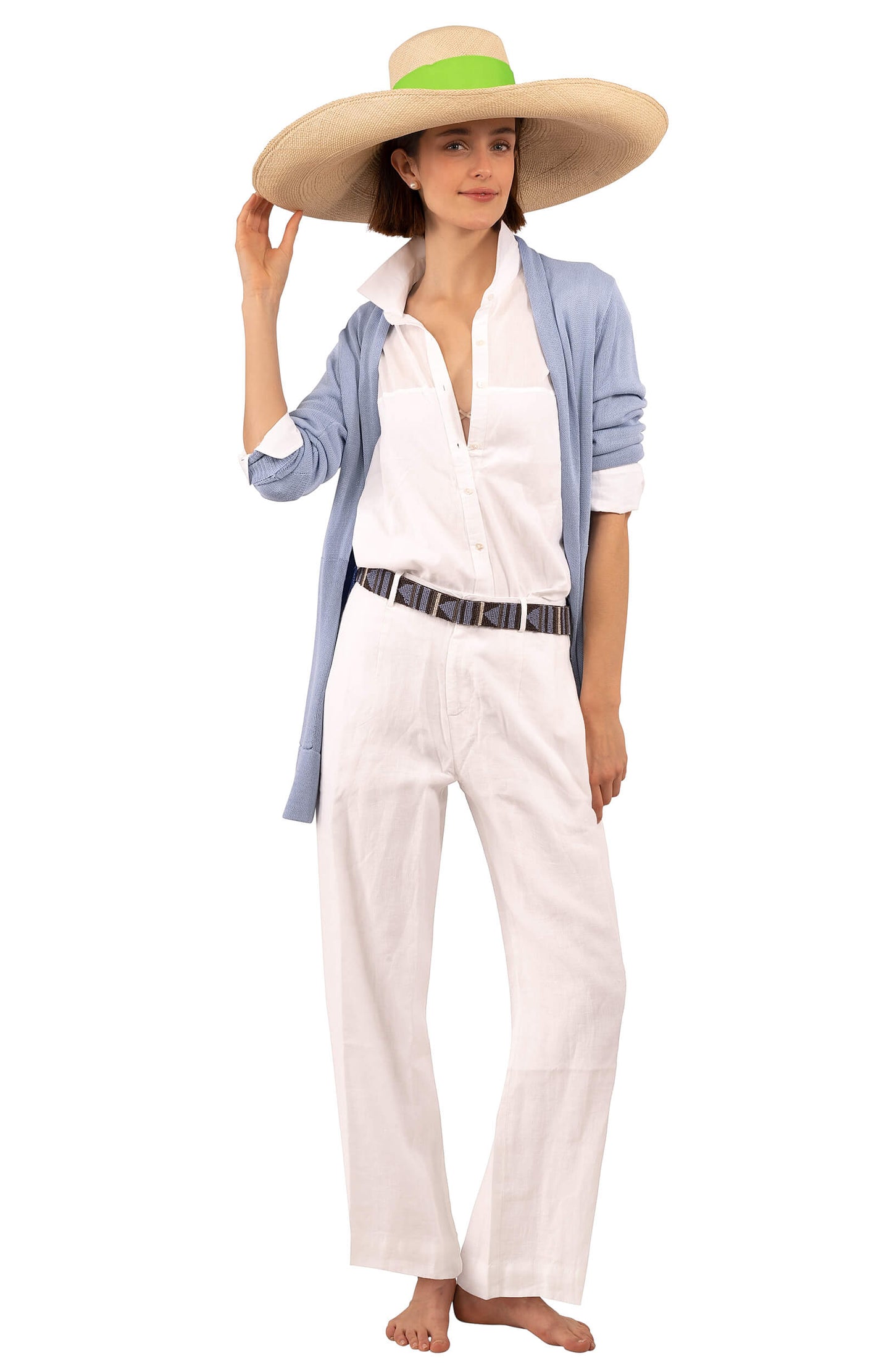 Bacall Linen Trousers - La Di Da