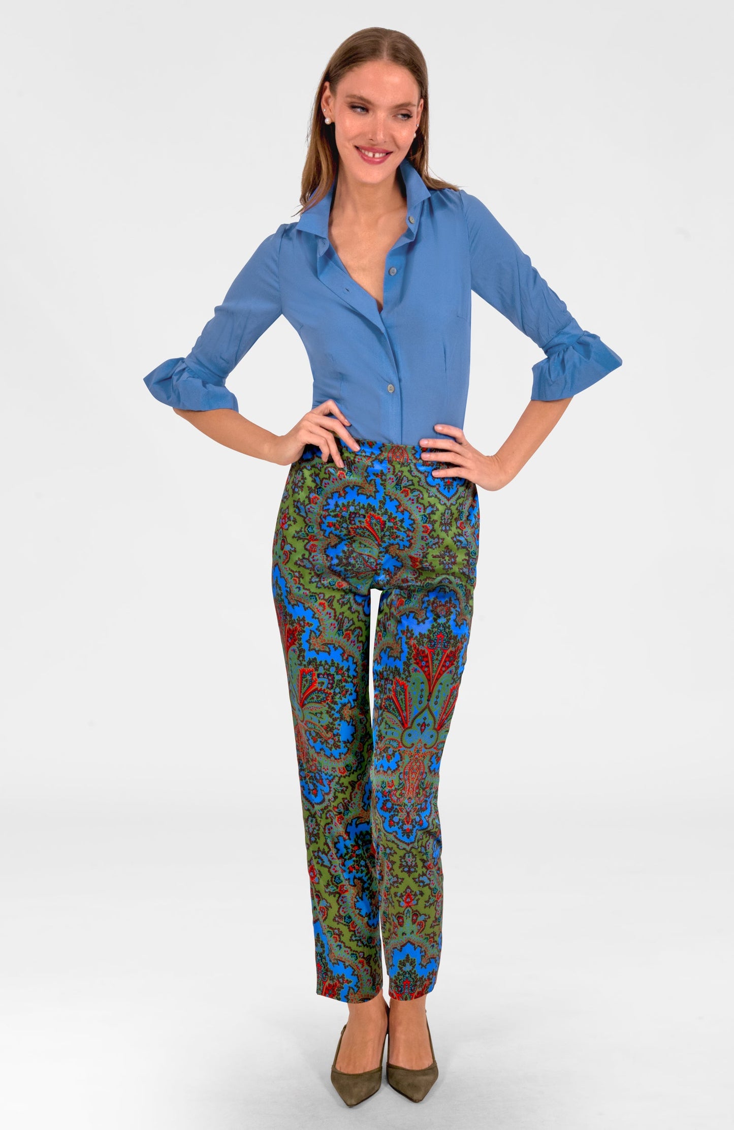 Preparatory Savile Pants - Passion Paisley