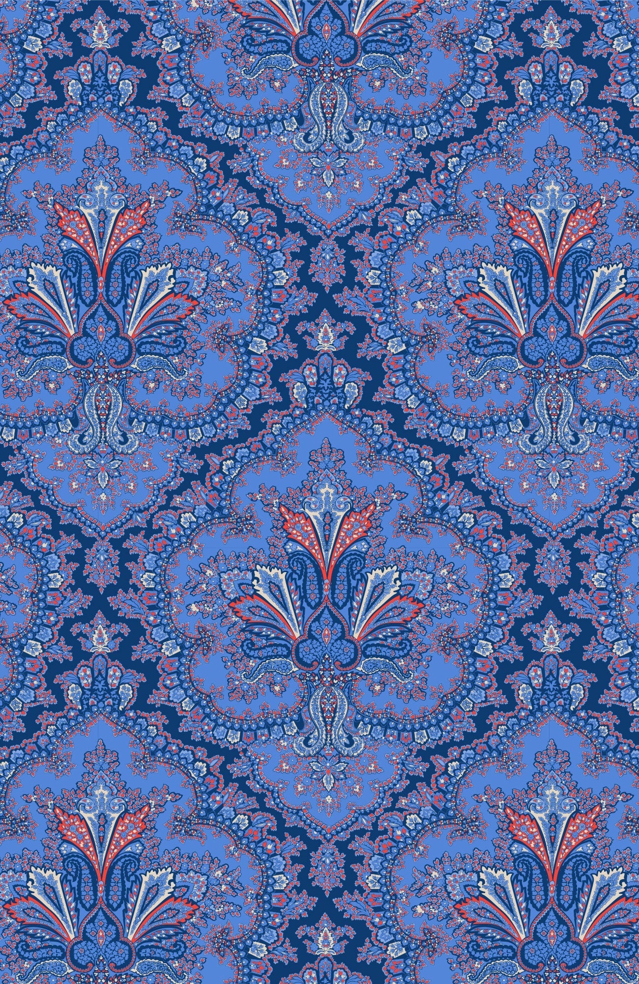 Gripeless Pull On Pants - Passion Paisley