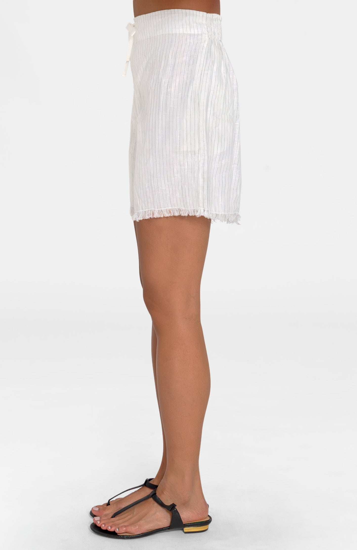 Linen Shorts - Stripe It