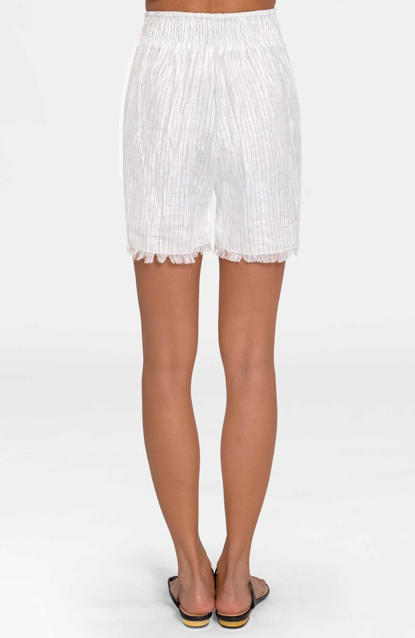 Linen Shorts - Stripe It